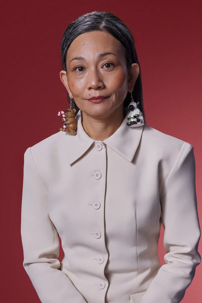 تايبو زينة عيد الميلاد لفقمة صغيرة بقبعة بابا نويل